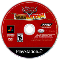Disney Pixar Cars Mater-National Championship PAL Playstation 2  box art